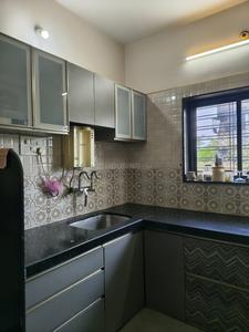 Kitchen Image of 1000 Sq.ft 2 BHK Apartment / Flat for rent in Trimurti Nagar Nagpur for Rs. 22000