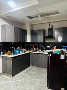 Kitchen Image of 1500 Sq.ft 3 BHK Builder Floor for rent in Sector 14 Gurgaon for Rs. 15400