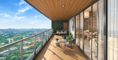 Image of 1500 Sq.ft 3 BHK Apartment / Flat for sale in Godrej Altus, Vastrapur, Ahmedabad for Rs. 41500000