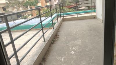 Balcony Image of 1500 Sq.ft 3 BHK Apartment / Flat for sale in New Town Kolkata for Rs. 11500000