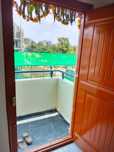Balcony Image of 800 Sq.ft 2 BHK Independent House for rent in Electronic City Bengaluru for Rs. 22000