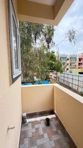 Balcony Image of 1050 Sq.ft 2 BHK Builder Floor for rent in Kaggadasapura Bengaluru for Rs. 31000