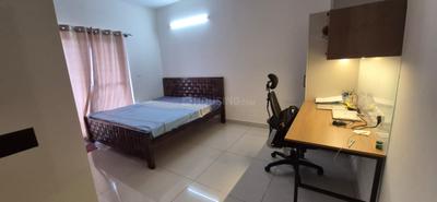 Bedroom Image of 1800 Sq.ft 3 BHK Apartment / Flat for rent in Habitat Eden Height, Hoodi Bengaluru for Rs. 75000