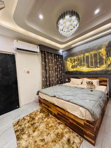 Bedroom Image of 2500 Sq.ft 2 BHK Apartment / Flat for rent in Indira Nagar Lucknow for Rs. 35000