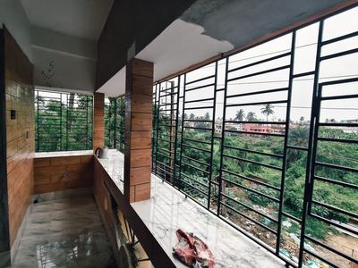 Balcony Image of 1600 Sq.ft 3 BHK Apartment / Flat for sale in Barrackpore Kolkata for Rs. 5600000