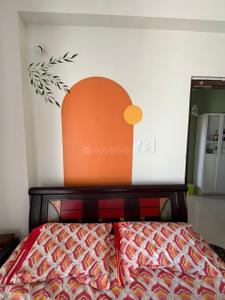 Bedroom Image of 1055 Sq.ft 2 BHK Apartment / Flat for rent in NSK Platina, Miyapur Hyderabad for Rs. 34000