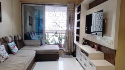 Living Room Image of 400 Sq.ft 1 BHK Apartment / Flat for sale in Shreeji Lifespaces Aradhan, Ulwe Navi Mumbai for Rs. 7000000