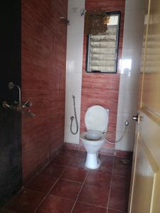 Common Bathroom One Image of 760 Sq.ft 1 BHK Apartment / Flat for sale in Taloja Navi Mumbai for Rs. 4200000