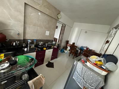 Kitchen Image of 1300 Sq.ft 3 BHK Apartment / Flat for rent in S R Constructions Nashik Chandramouli Apartment, Panchavati Nashik for Rs. 24000