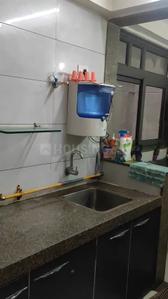 Kitchen Image of 700 Sq.ft 2 BHK Apartment / Flat for rent in Orchid Blues, Shela Ahmedabad for Rs. 35000