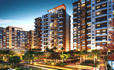 Image of 900 Sq.ft 2 BHK Apartment / Flat for sale in Wagholi, Pune for Rs. 5700000