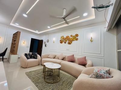 Hall Image of 2200 Sq.ft 3 BHK Apartment / Flat for rent in Chugh Grande Exotica Aura I, Bicholi Hapsi Indore for Rs. 55000
