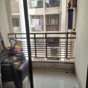 Balcony Image of 650 Sq.ft 2 BHK Apartment / Flat for rent in Ashraya 10, New Ranip Ahmedabad for Rs. 25000