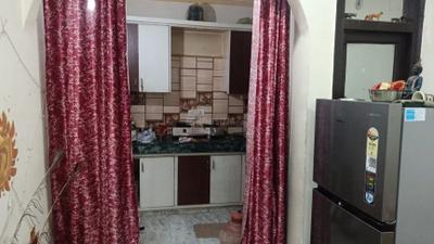 Kitchen Image of 800 Sq.ft 3 BHK Builder Floor for sale in Shahdara New Delhi for Rs. 4000000