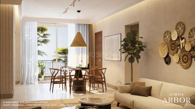 Hall Image of 1539 Sq.ft 3 BHK Apartment / Flat for sale in Sobha Arbor, Thiruverkkadu Chennai for Rs. 18000000