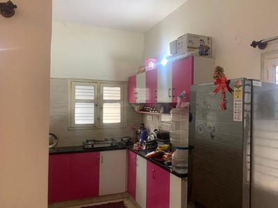 Kitchen Image of 600 Sq.ft 1 BHK Builder Floor for rent in Madhura Nagar Bengaluru for Rs. 10000