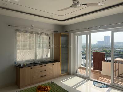 Bedroom Image of 2150 Sq.ft 3 BHK Apartment / Flat for rent in EIPL Rivera, Manchirevula Hyderabad for Rs. 50000
