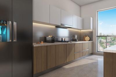 Kitchen Image of 820 Sq.ft 2 BHK Apartment / Flat for sale in Lodha Divino, Matunga East Mumbai for Rs. 36500000