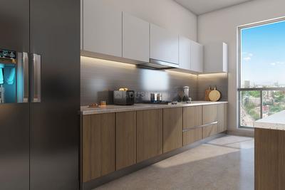 Kitchen Image of 944 Sq.ft 2 BHK Apartment / Flat for sale in Worli Mumbai for Rs. 61000000