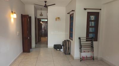 Living Room Image of 1500 Sq.ft 2 BHK Builder Floor for rent in Greater Kailash II New Delhi for Rs. 45000