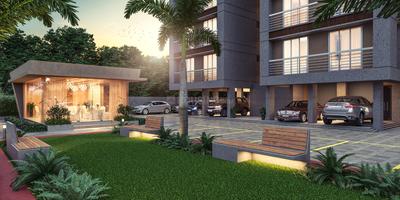 Image of 1827 Sq.ft 3 BHK Apartment / Flat for sale in Prestige Oliva Heights, Bhimrad, Surat for Rs. 8200000