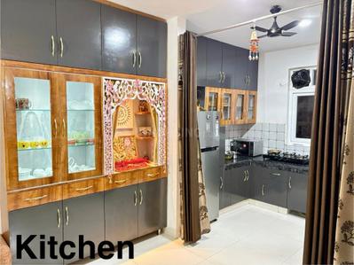Bedroom Image of 1400 Sq.ft 2.5 BHK Apartment / Flat for rent in Sushant Golf City Lucknow for Rs. 35000