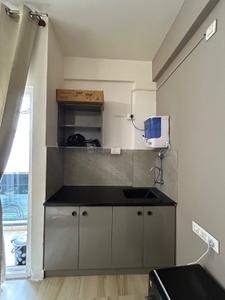 Kitchen Image of 320 Sq.ft 1 RK Apartment / Flat for rent in Mahadevapura Bengaluru for Rs. 18000