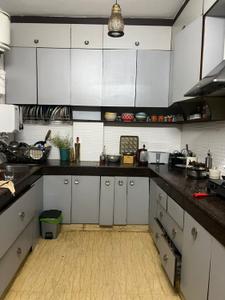 Kitchen Image of 1800 Sq.ft 3 BHK Builder Floor for sale in Shivalik New Delhi for Rs. 31000000