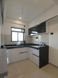Kitchen Image of 600 Sq.ft 1 BHK Apartment / Flat for sale in Gonde Budruk Mumbai for Rs. 2800000