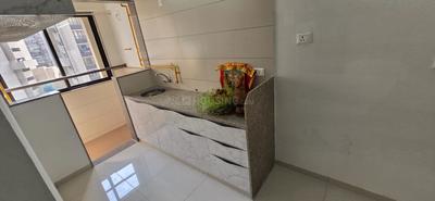 Kitchen Image of 550 Sq.ft 1 BHK Apartment / Flat for sale in Sun Rising Homes, Gota Ahmedabad for Rs. 3300000