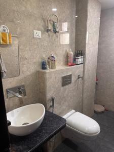 Bathroom Image of 1400 Sq.ft 3 BHK Apartment / Flat for sale in Govind Nagar Railway Colony Kanpur for Rs. 6800000