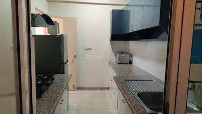 Kitchen Image of 1200 Sq.ft 3 BHK Apartment / Flat for rent in Karampura New Delhi for Rs. 70000