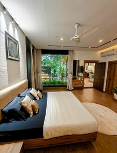 Bedroom Image of 1600 Sq.ft 4 BHK Independent House for rent in Narayan Shrusti Duplex, Sherpura Bharuch for Rs. 21000