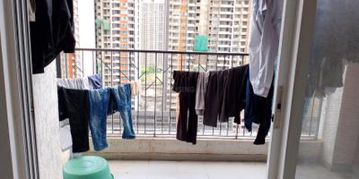 Balcony Image of 900 Sq.ft 2 BHK Apartment / Flat for sale in Godrej 24, Hinjawadi Pune for Rs. 9500000
