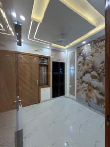 Bedroom Image of 450 Sq.ft 1 BHK Builder Floor for rent in Dwarka Mor New Delhi for Rs. 17500
