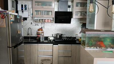 Kitchen Image of 1150 Sq.ft 3 BHK Apartment / Flat for sale in Krisna Nirmaan Amorapolis, Dhanori Pune for Rs. 10000000