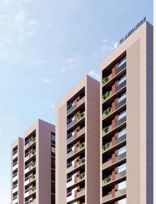 Image of 1200 Sq.ft 3 BHK Apartment / Flat for sale in Ratnabhumi Turquoise Glamouere, Godhavi, Ahmedabad for Rs. 11200000