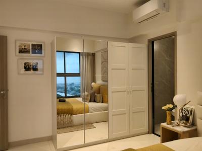 Bedroom Image of 950 Sq.ft 2 BHK Apartment / Flat for sale in Rustomjee La Familia, Thane West Thane for Rs. 15000000