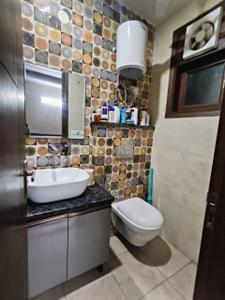 Bathroom Image of 1000 Sq.ft 2 BHK Builder Floor for sale in Malviya Nagar New Delhi for Rs. 14705000