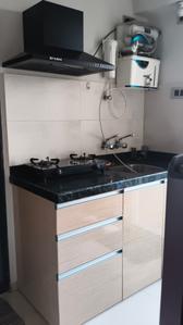 Kitchen Image of 230 Sq.ft 1 RK Apartment / Flat for rent in Bramhacorp Smart, Wadgaon Sheri Pune for Rs. 20000