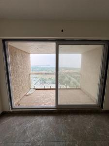 Balcony Image of 2300 Sq.ft 3 BHK Apartment / Flat for rent in Shreenathji Delta Riviera, Ulwe Navi Mumbai for Rs. 80000
