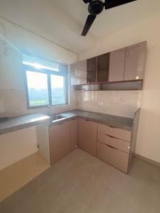 Kitchen Image of 550 Sq.ft 2 BHK Apartment / Flat for rent in Piramal Vaikunth , Thane West Thane for Rs. 30000
