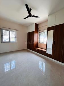 Bedroom Image of 1200 Sq.ft 1 BHK Apartment / Flat for rent in Jakkur Bengaluru for Rs. 35000