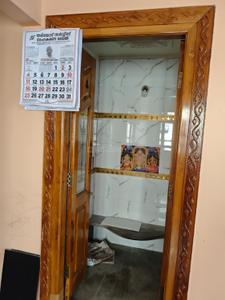 Pooja Room Image of 1000 Sq.ft 2 BHK Builder Floor for rent in Kattigenahalli Bengaluru for Rs. 18000