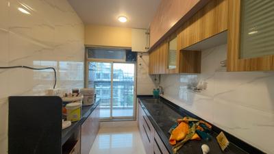 Kitchen Image of 1050 Sq.ft 2 BHK Apartment / Flat for sale in Pragati Infra Crystal, Ulwe Navi Mumbai for Rs. 12500000
