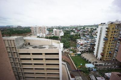 Balcony Image of 1000 Sq.ft 3 BHK Apartment / Flat for rent in Moshi Pune for Rs. 30000