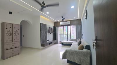 Living Room Image of 1980 Sq.ft 3 BHK Apartment / Flat for rent in Pacifica North Enclave Block A To K, Vaishno Devi Circle Ahmedabad for Rs. 45000