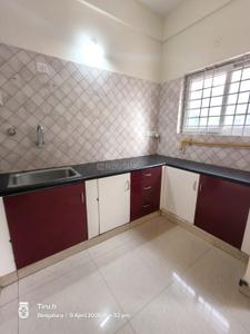 Kitchen Image of 1200 Sq.ft 2 BHK Builder Floor for rent in HSR Layout Bengaluru for Rs. 45000