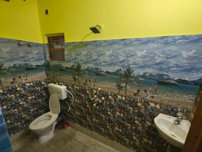 Bathroom Image of 1500 Sq.ft 3 BHK Duplex for rent in Regent Park Kolkata for Rs. 19000