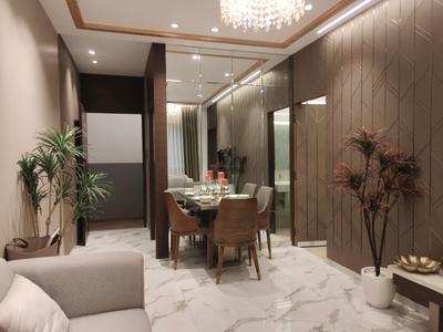 Living Room Image of 450 Sq.ft 1 BHK Apartment / Flat for sale in Emerald Dotom Isle, Kandivali West Mumbai for Rs. 9200000